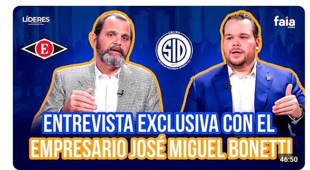 Líderes: entrevista exclusiva con el empresario José Miguel Bonetti
